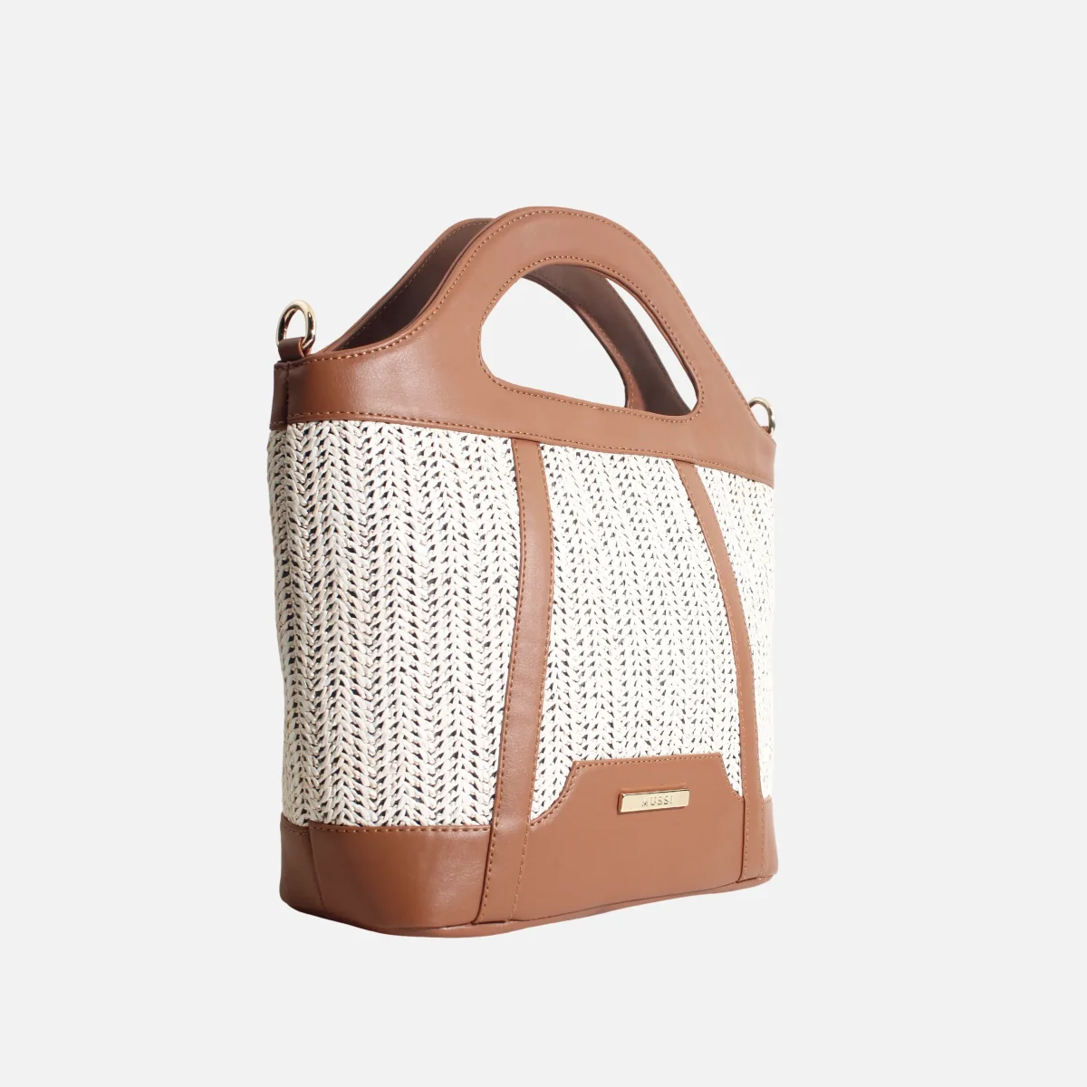 Bolso manos libres mirel de sintético para mujer - Miel - Imagen 3