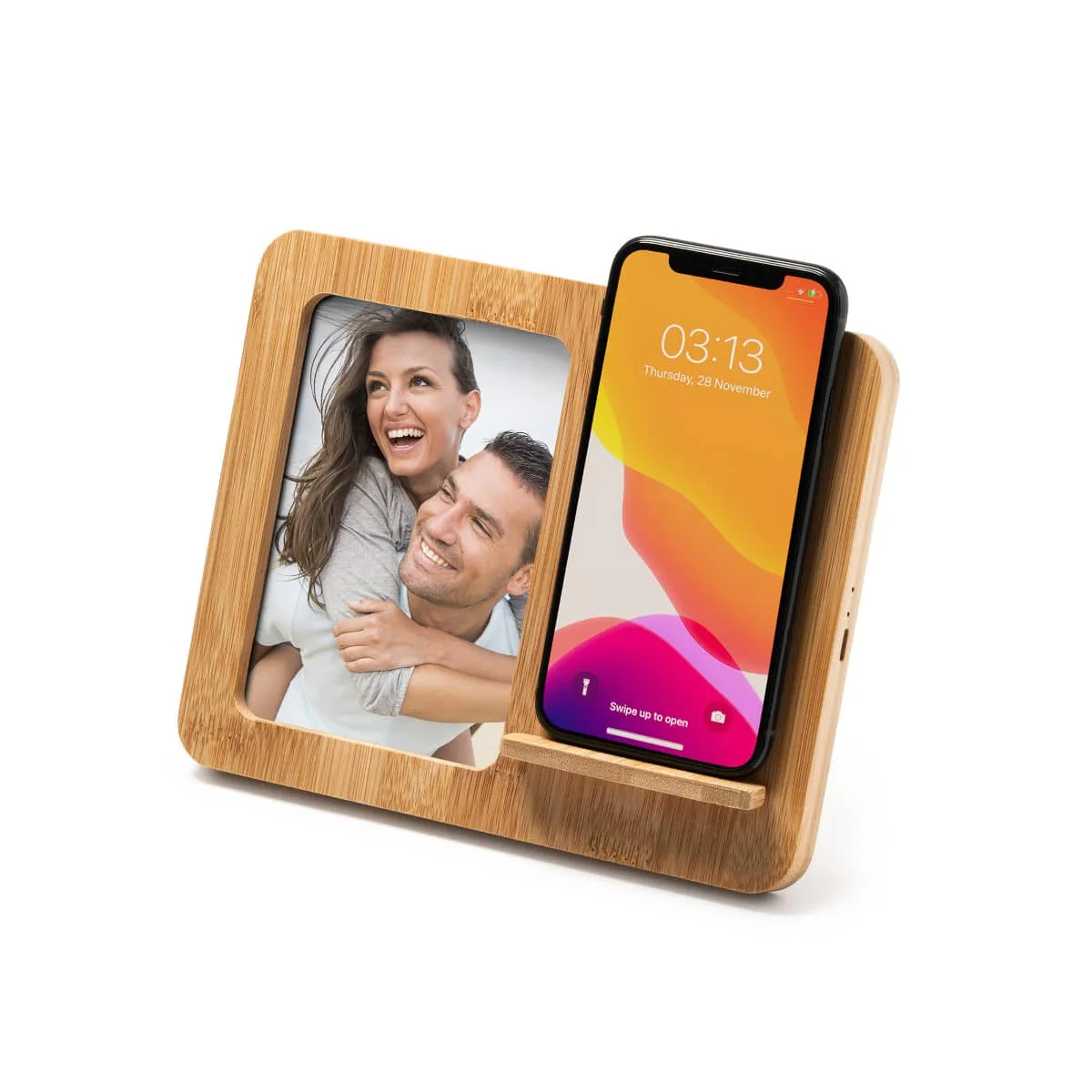 Cargador Inalámbrico con Marco para Fotos Stamina Vulco 2992 - Imagen 3