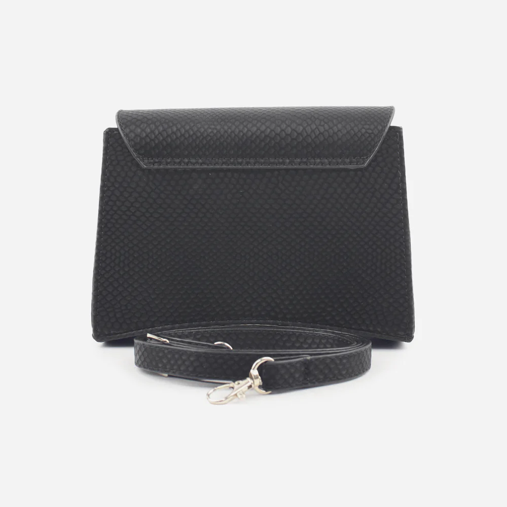 Bolso manos libres marcel de sintético para mujer - Negro - Imagen 4
