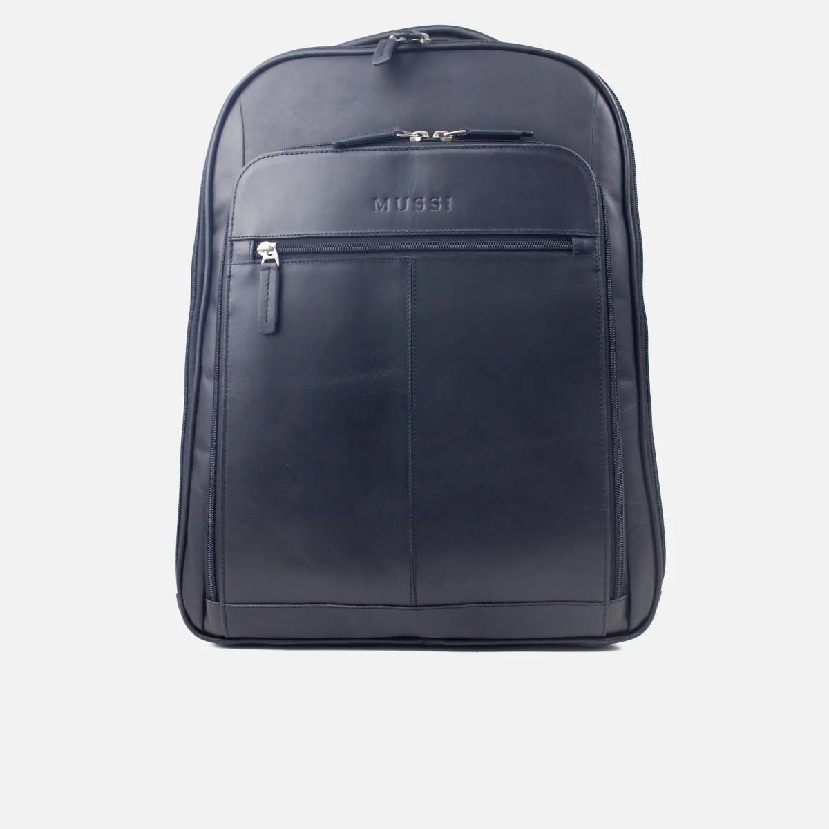 Morral mark de cuero para hombre - Negro - Imagen 2