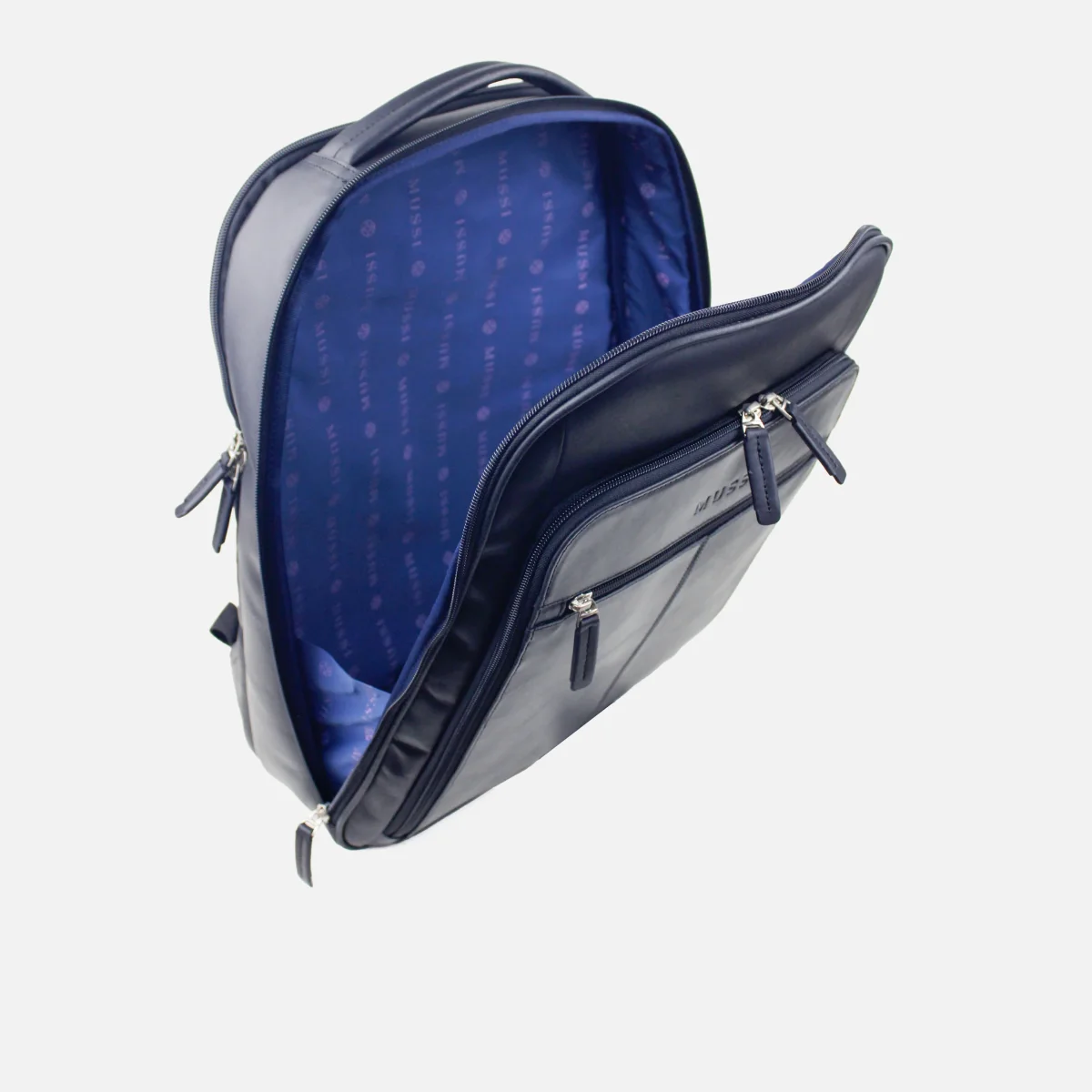 Morral mark de cuero para hombre - Negro - Imagen 5