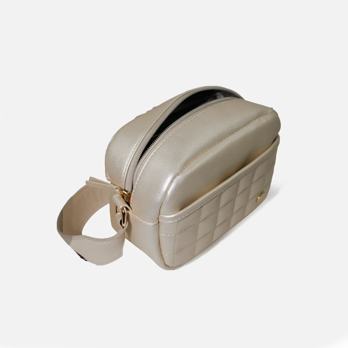 Bolso manos libres madison de sintético para mujer - Oro - Imagen 5